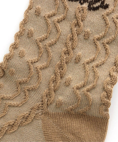 3P套裝 漂浮圖案船襪