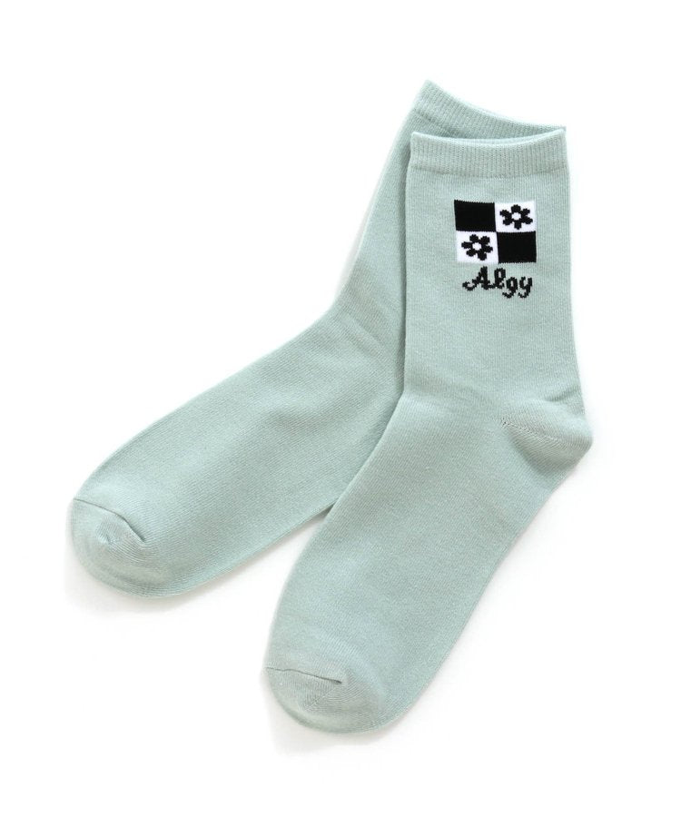 3P對象 格子圖案船襪