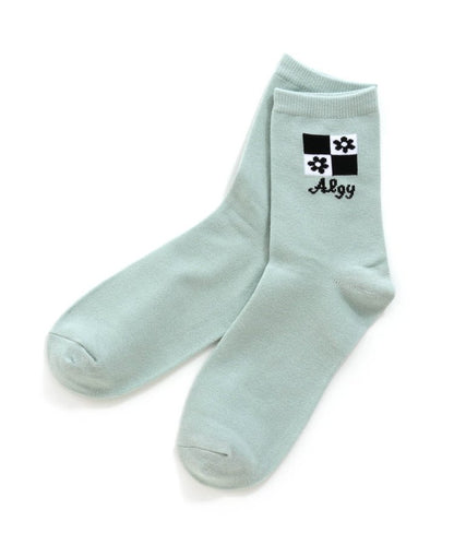 3P對象 格子圖案船襪