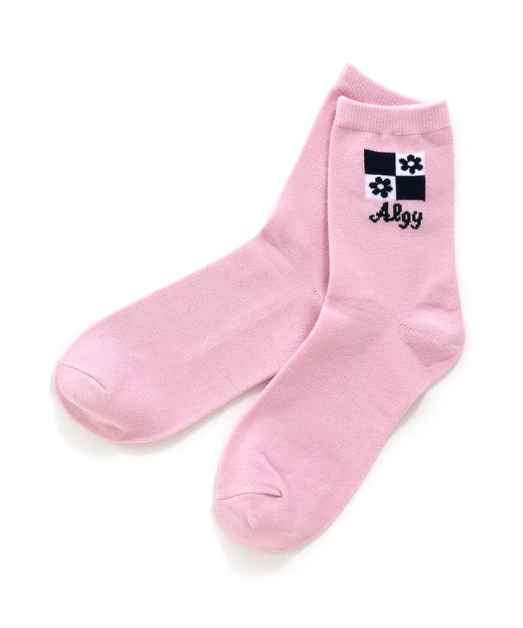 3P對象 格子圖案船襪