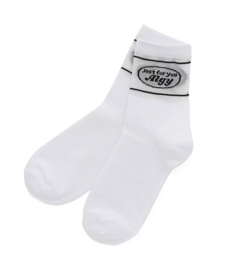 3P套裝 透明logo透氣船襪