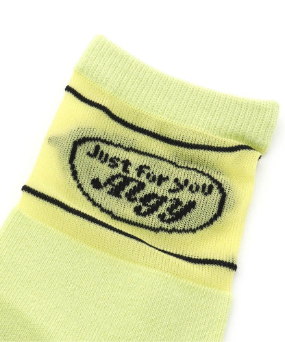 3P套裝 透明logo透氣船襪