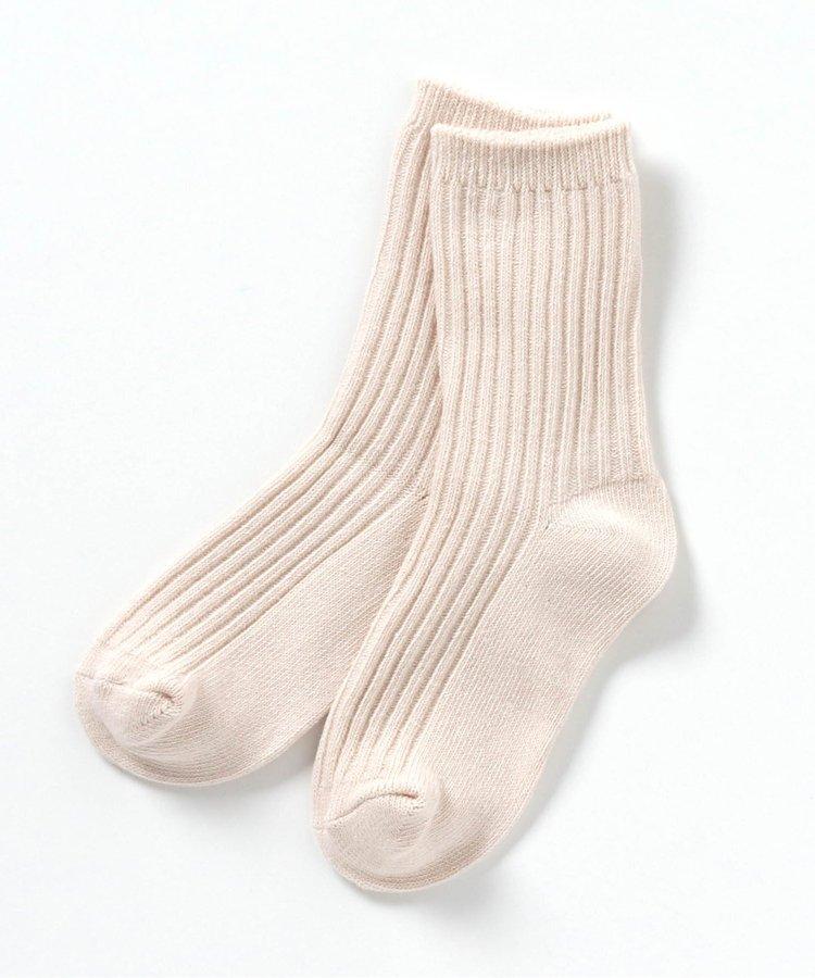 3P套裝 自然色彩條紋襪