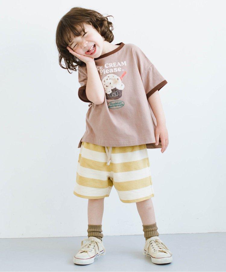 3P套裝 自然色彩條紋襪