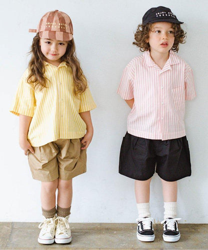 3P套裝 自然色彩條紋襪