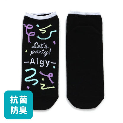 3P抗菌防臭派對圖案短襪