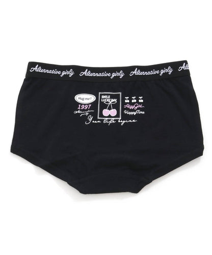 3件套 櫻桃標誌盒裝短褲