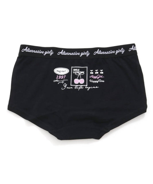 3件套 櫻桃標誌盒裝短褲