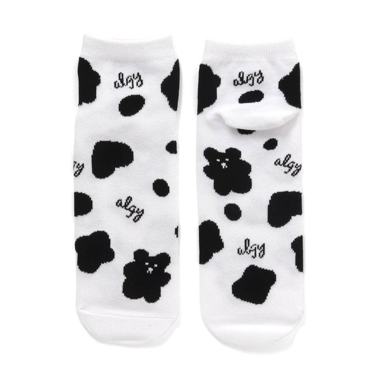 3P套裝 熊紋短襪