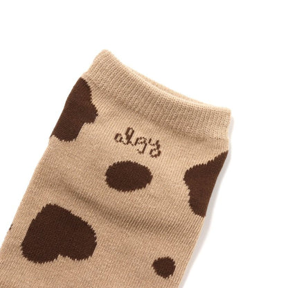 3P套裝 熊紋短襪