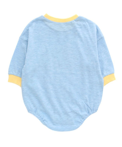 多彩長袖連體衣