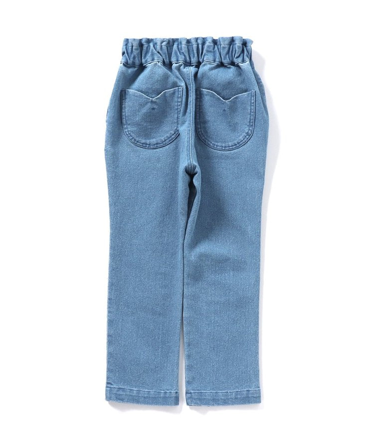 鬱金香口袋緊身褲 十分褲長