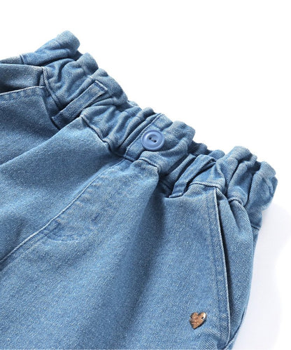 鬱金香口袋緊身褲 十分褲長