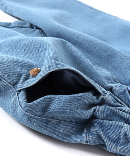 鬱金香口袋緊身褲 十分褲長