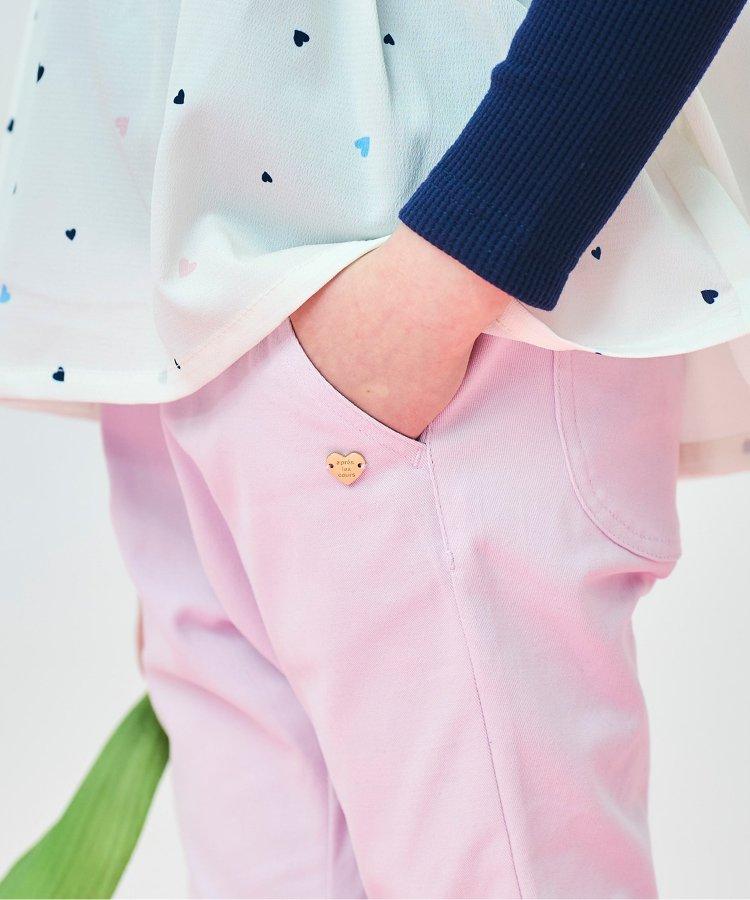 鬱金香口袋緊身褲 十分褲長