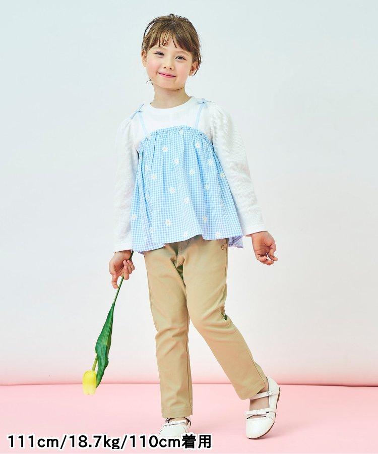 鬱金香口袋緊身褲 十分褲長