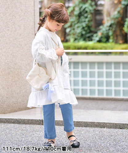 鬱金香口袋緊身褲 十分褲長