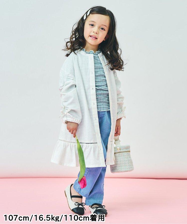 鬱金香口袋緊身褲 十分褲長