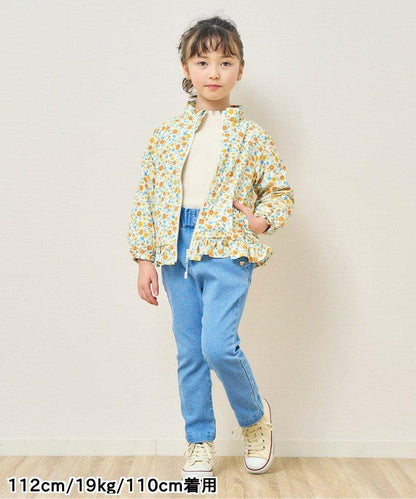 鬱金香口袋緊身褲 十分褲長