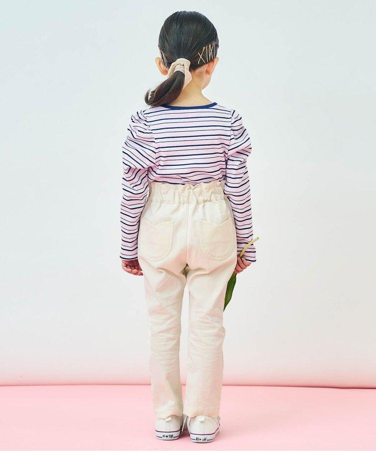 鬱金香口袋緊身褲 十分褲長