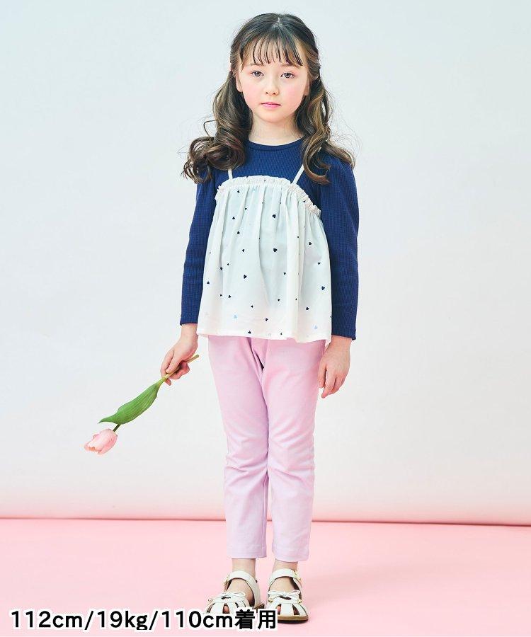 鬱金香口袋緊身褲 十分褲長