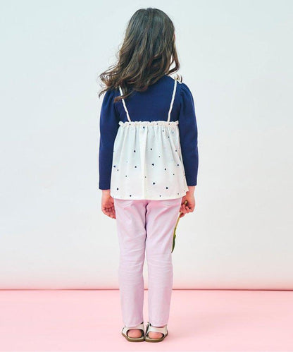 鬱金香口袋緊身褲 十分褲長