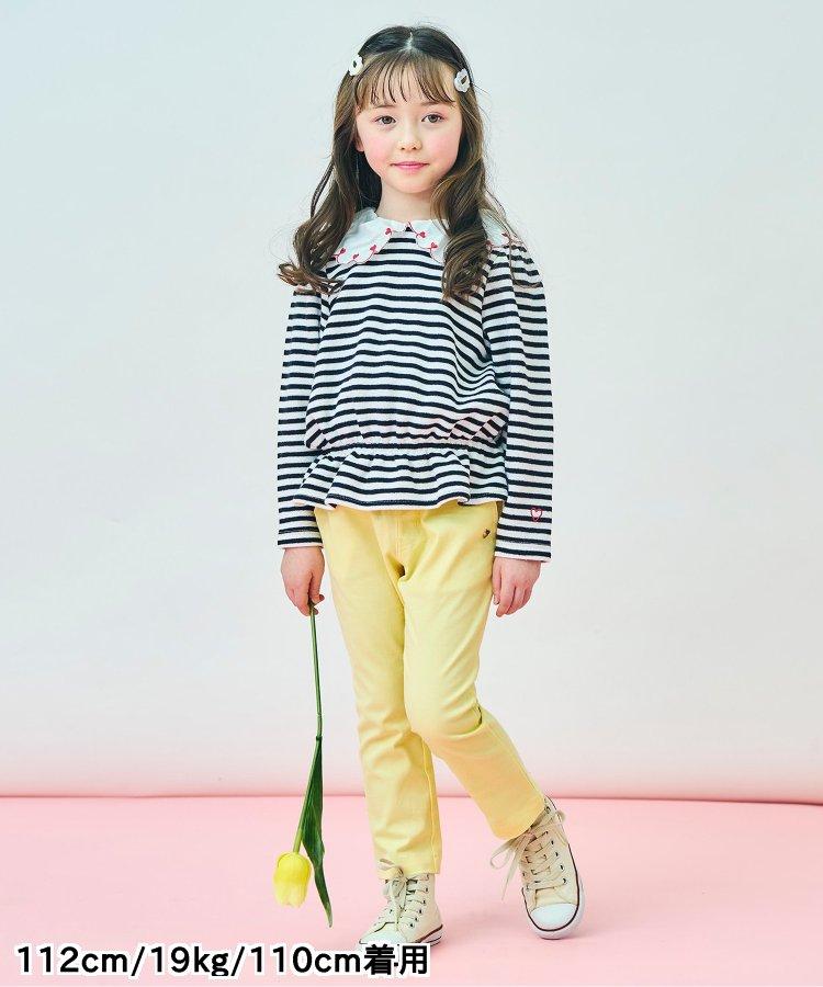 鬱金香口袋緊身褲 十分褲長