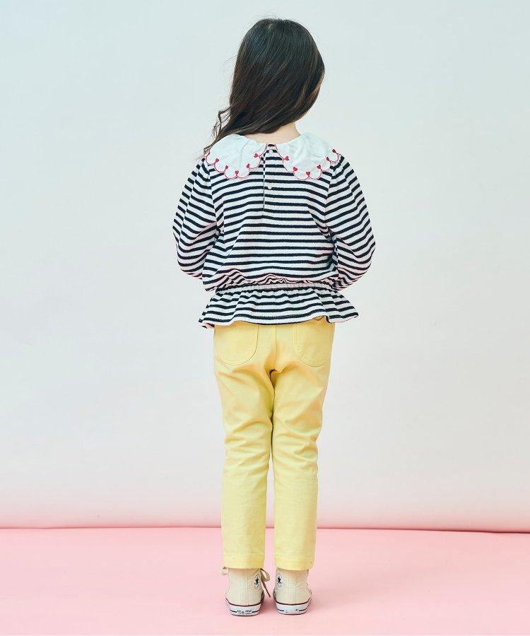 鬱金香口袋緊身褲 十分褲長