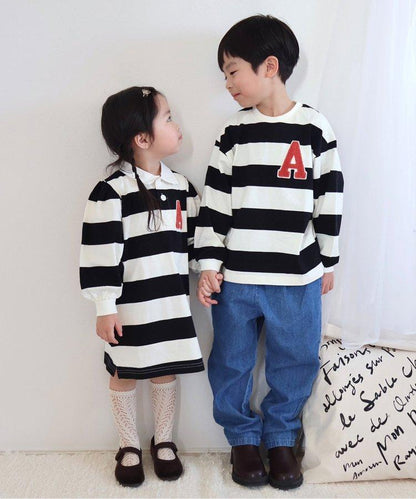 【連衣裙】多色logo印花T恤