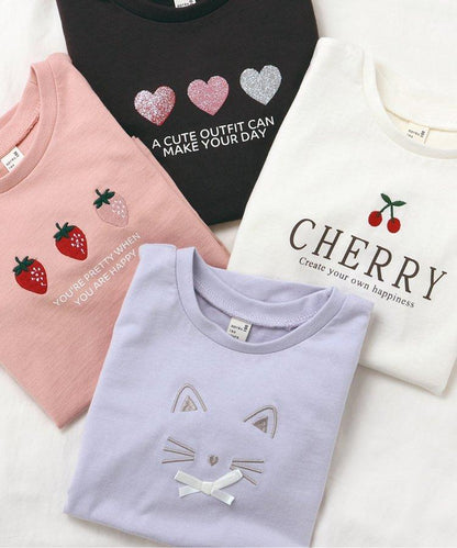 4色4款圖案主題T恤