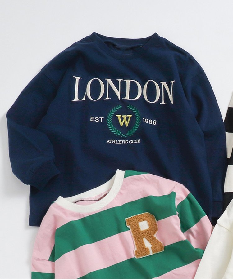 【連衣裙】多色logo印花T恤