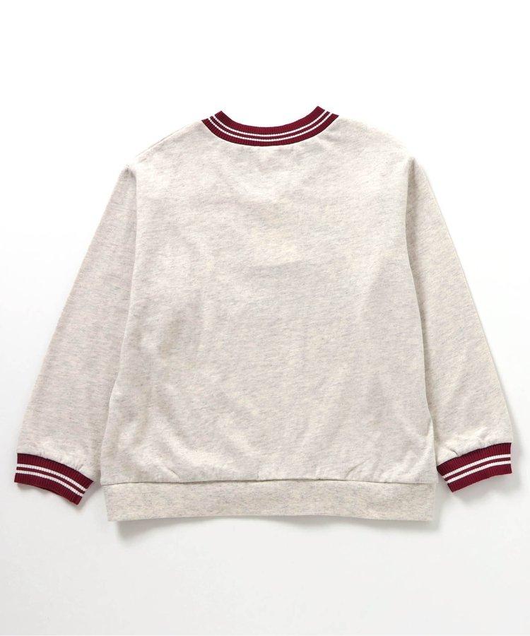 條紋圓領大學T恤