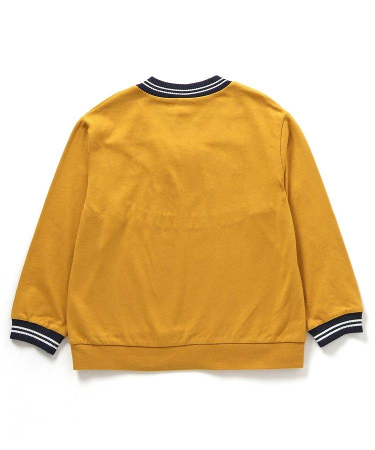 條紋圓領大學T恤