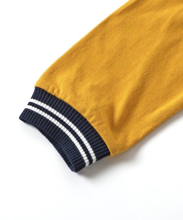 條紋圓領大學T恤