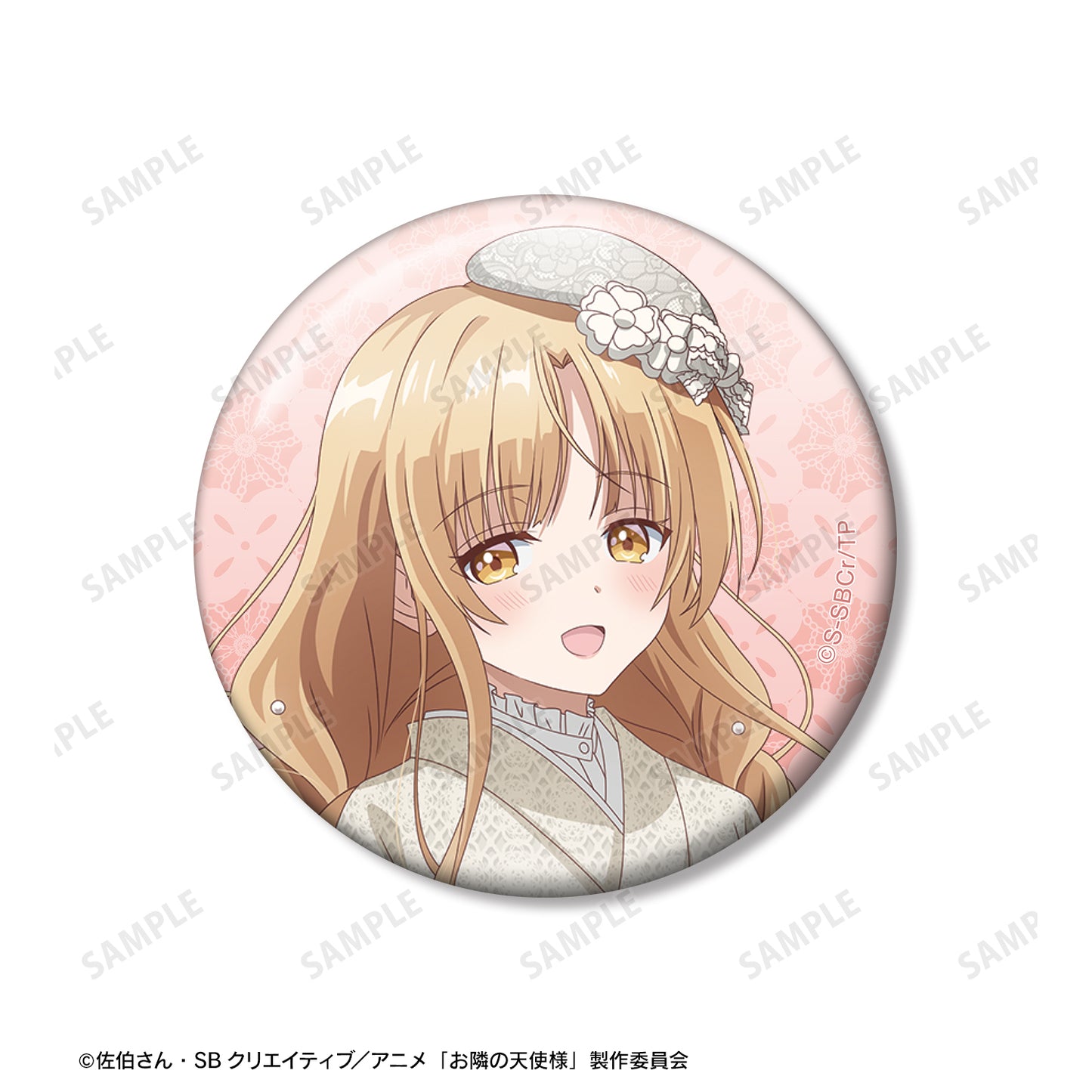 《關於我在無意間被隔壁的天使變成廢柴這件事》描繪版 椎名 真晝 復古現代風和服款 罐裝徽章2個套裝