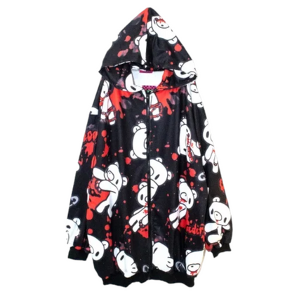 ACDC RAG 暗黑風ZIP衛衣 黑色［特賣］ (RG4187)