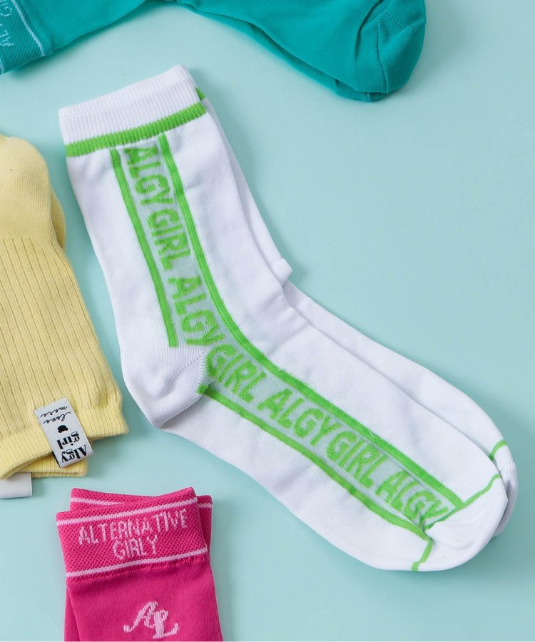 3P對象 縱橫交錯透明踝襪