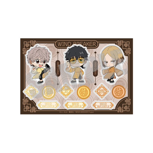 《防風少年》_貼紙 兔耳山 丁子&十亀 條&佐狐 浩太 迷你 中國版。