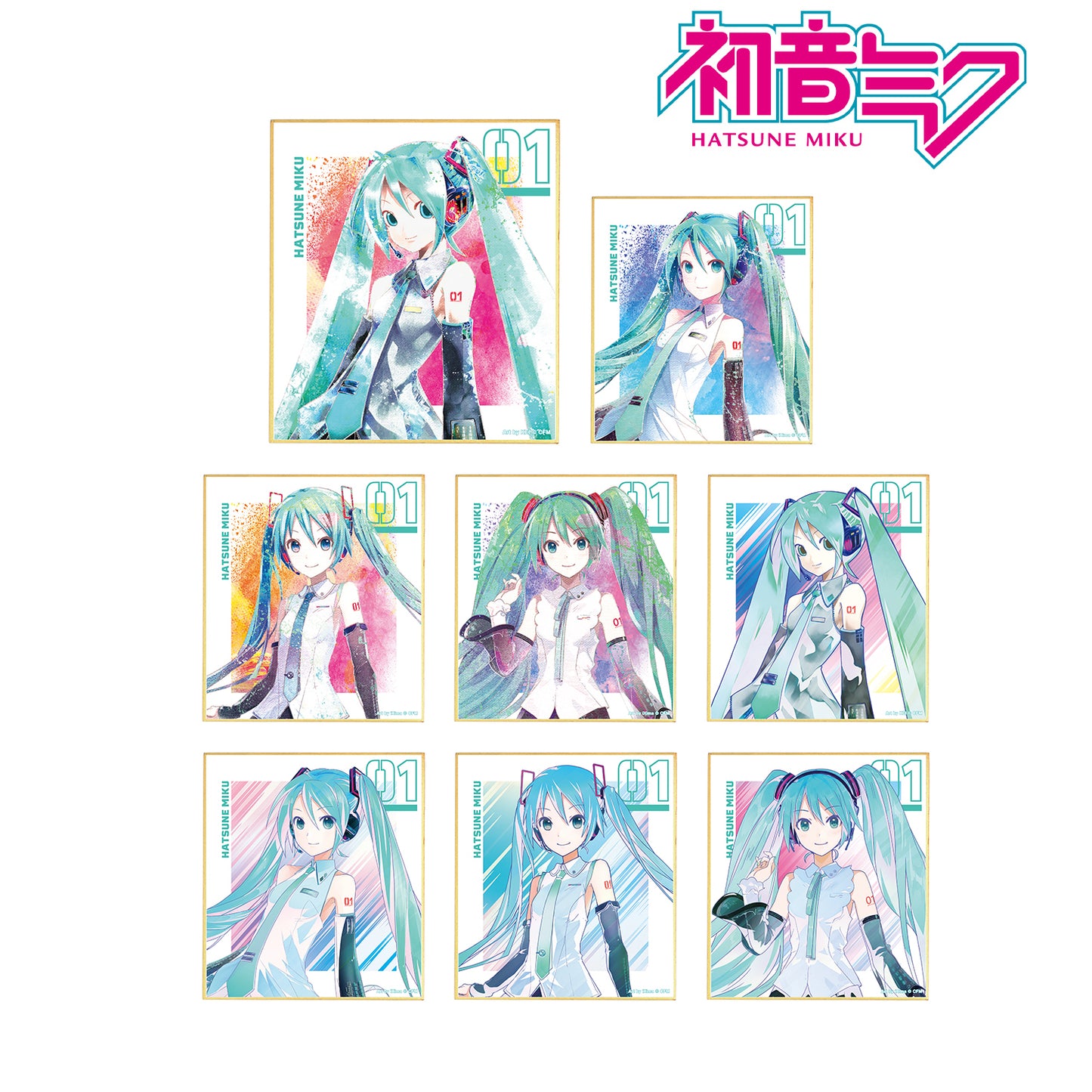 《初音未來》_交易 Ani-Art 第3彈 迷你彩紙(單位/盒)
