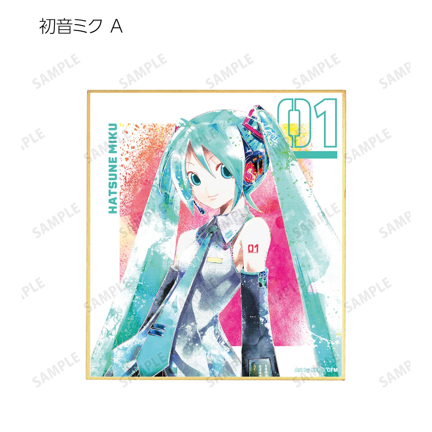 《初音未來》_交易 Ani-Art 第3彈 迷你彩紙(單位/盒)