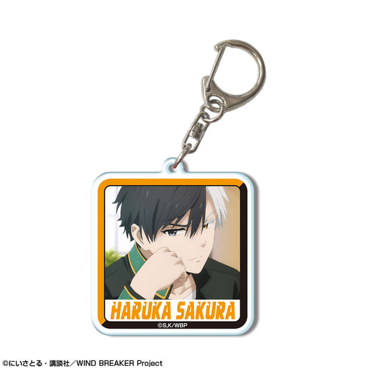 《防風少年》丙烯酸鑰匙扣 設計01(櫻遙/A)