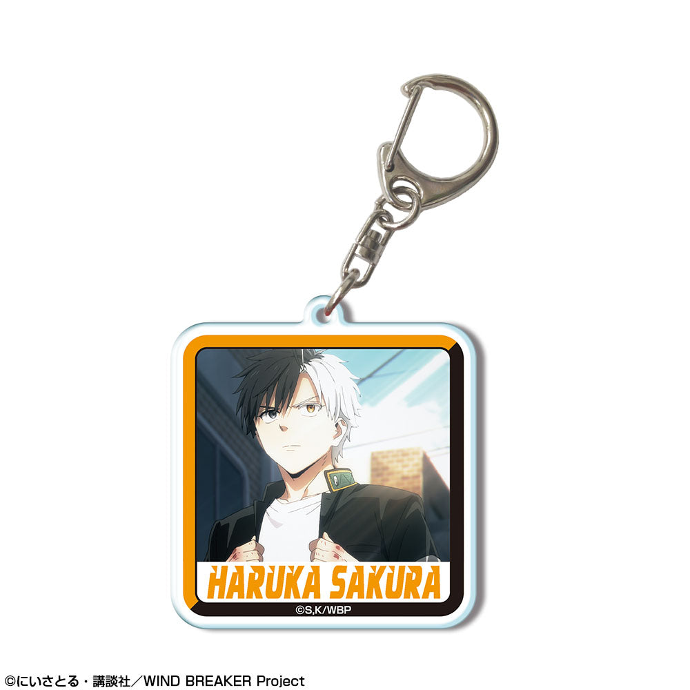 《防風少年》丙烯鑰匙扣 設計04(櫻遙/D)