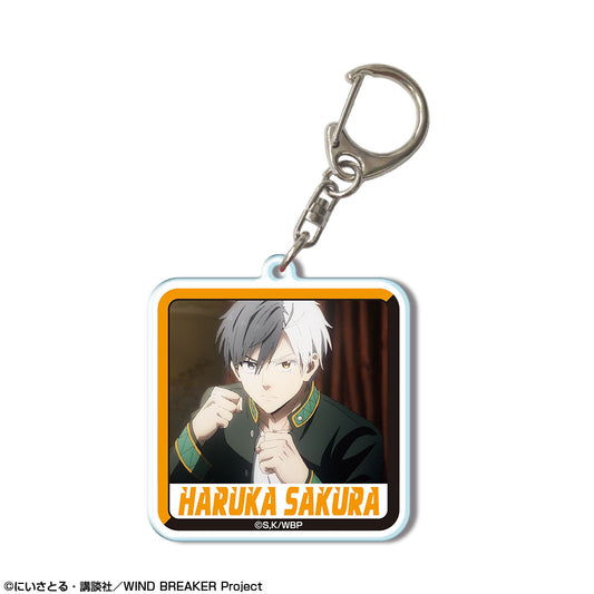 《防風少年》丙烯酸鑰匙扣 設計05(櫻遙/E)