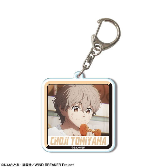 《防風少年》丙烯酸鑰匙扣 設計20(兔耳山丁子/B)