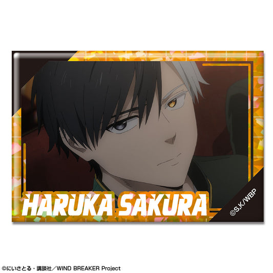 《防風少年》_全息罐徽章 設計05(櫻遙/E)