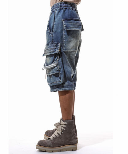 A.F ARTEFACT/藝術品/復古牛仔短褲