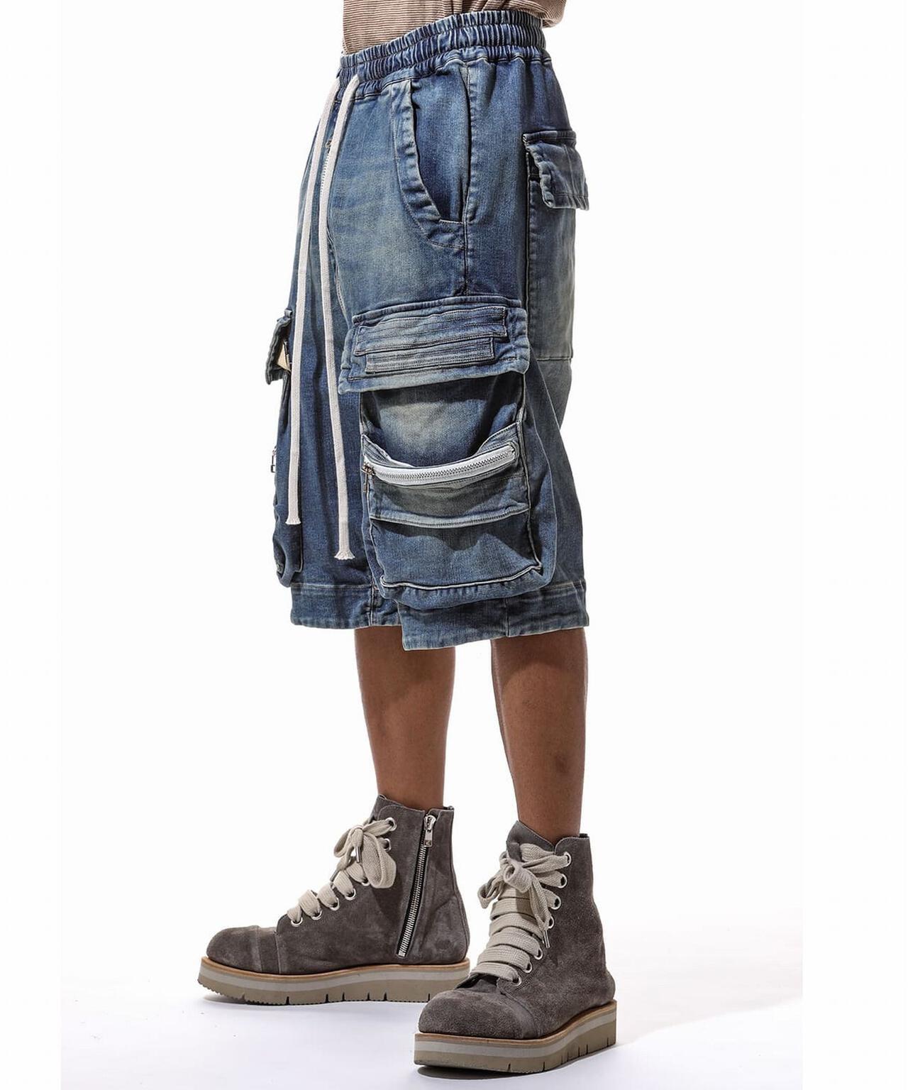 A.F ARTEFACT/藝術品/復古牛仔短褲