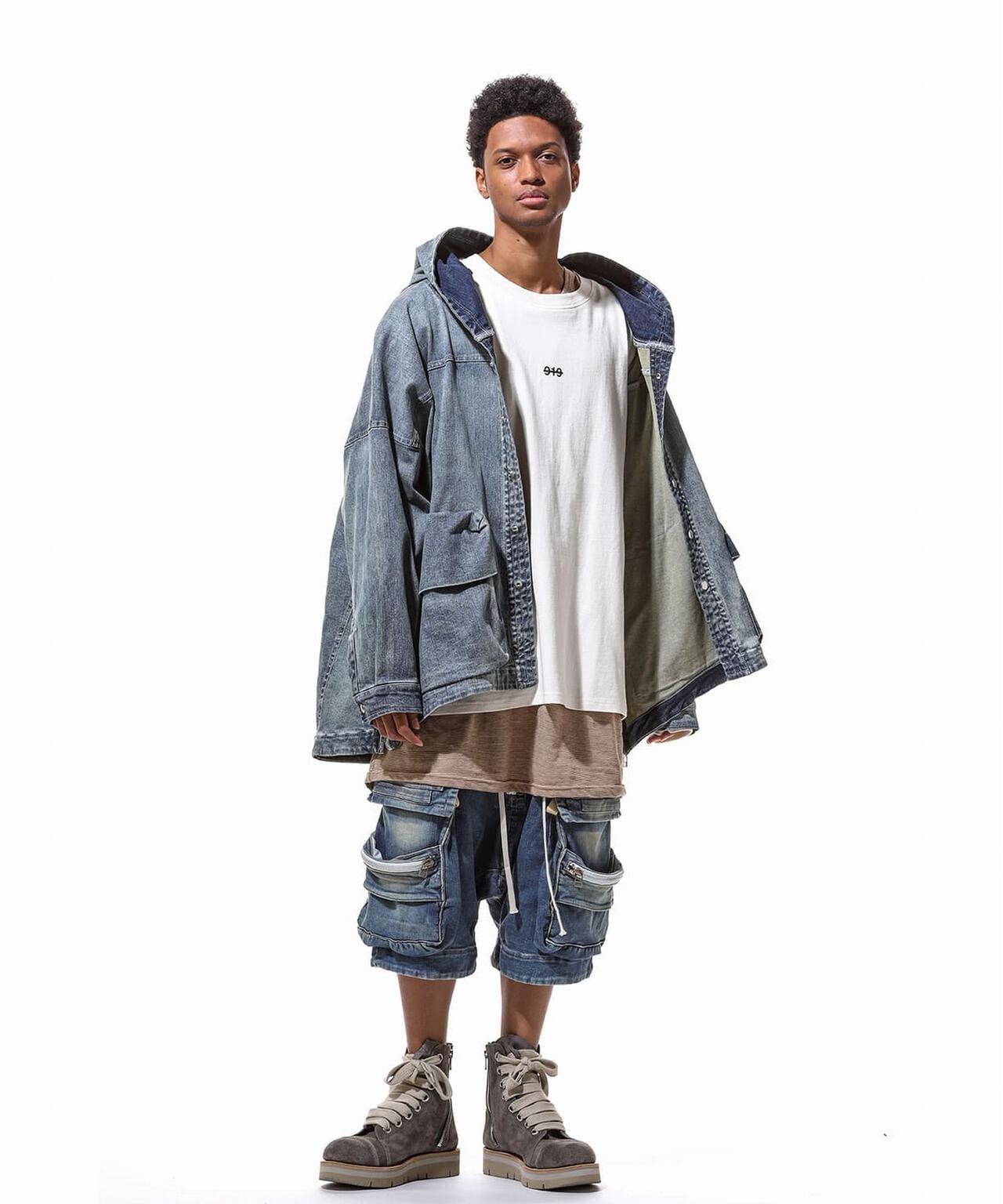 A.F ARTEFACT/藝術品/復古牛仔短褲