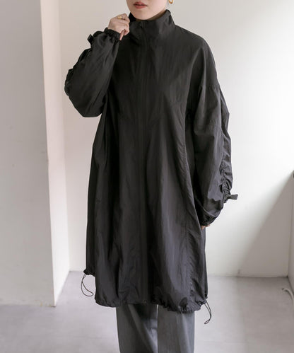 "洗衣機可洗/超輕量" 背部收褶輕薄外套【SUM1 STYLE(史密斯風格)】