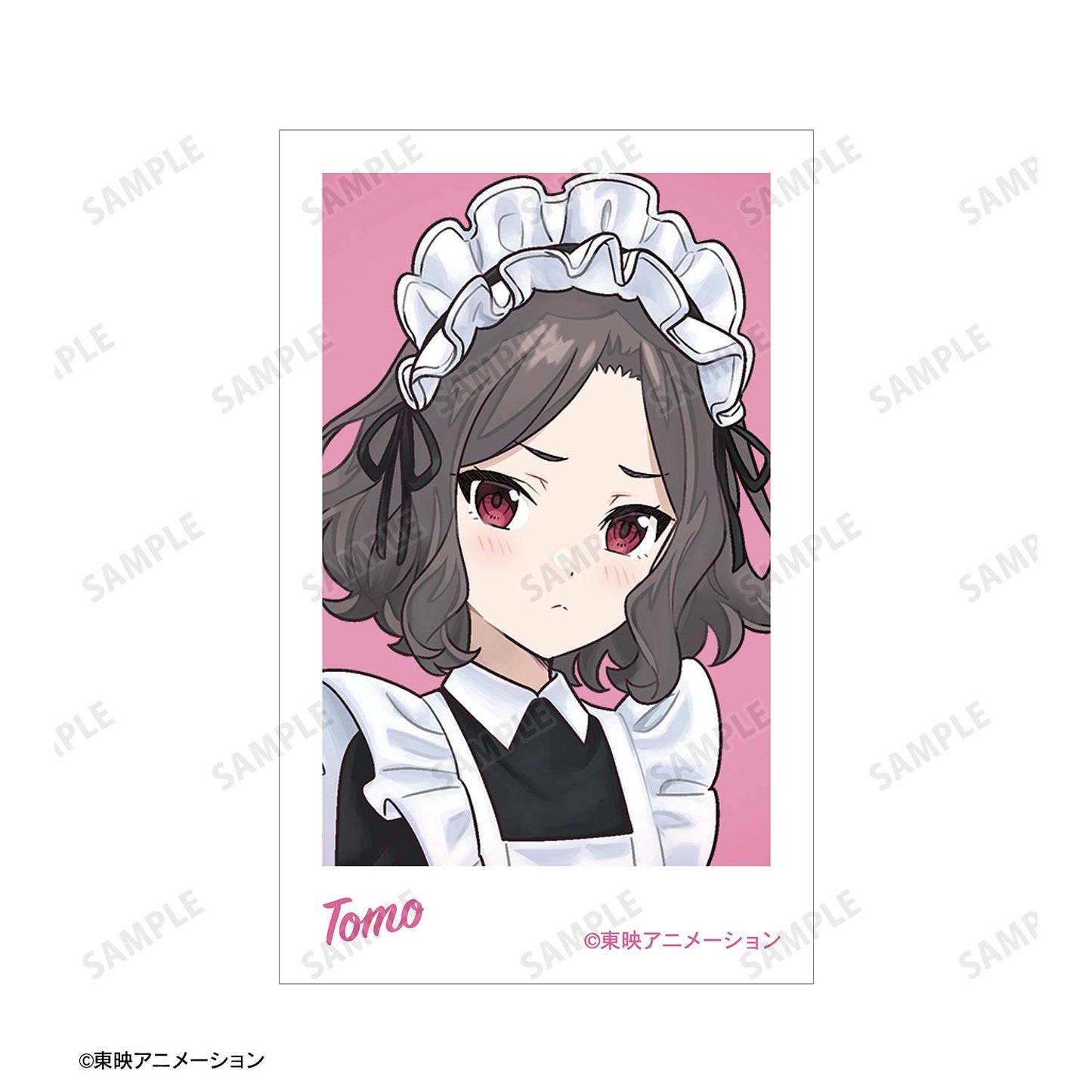 《哭泣少女樂隊》_描き下ろし 海老塚 智 女僕風版 即可拍攝相機風插圖卡2張組合